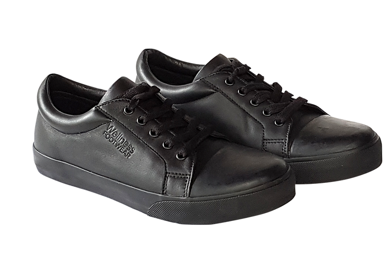 Wellness Buddy - cool comfortable work shoes - two diagonal view