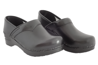 Sanita San Flex comfort clogs - Black - two diagonal view