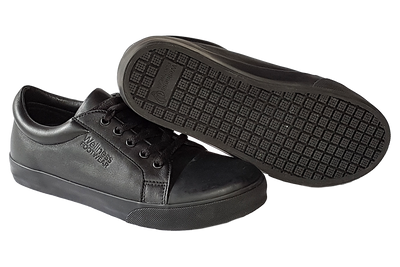 Wellness Buddy - cool comfortable work shoes - sole and side view