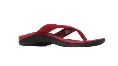 Axign Orthotic Flip Flops - Red - side