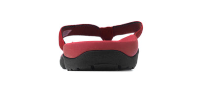 Axign Orthotic Flip Flops - Red - front view