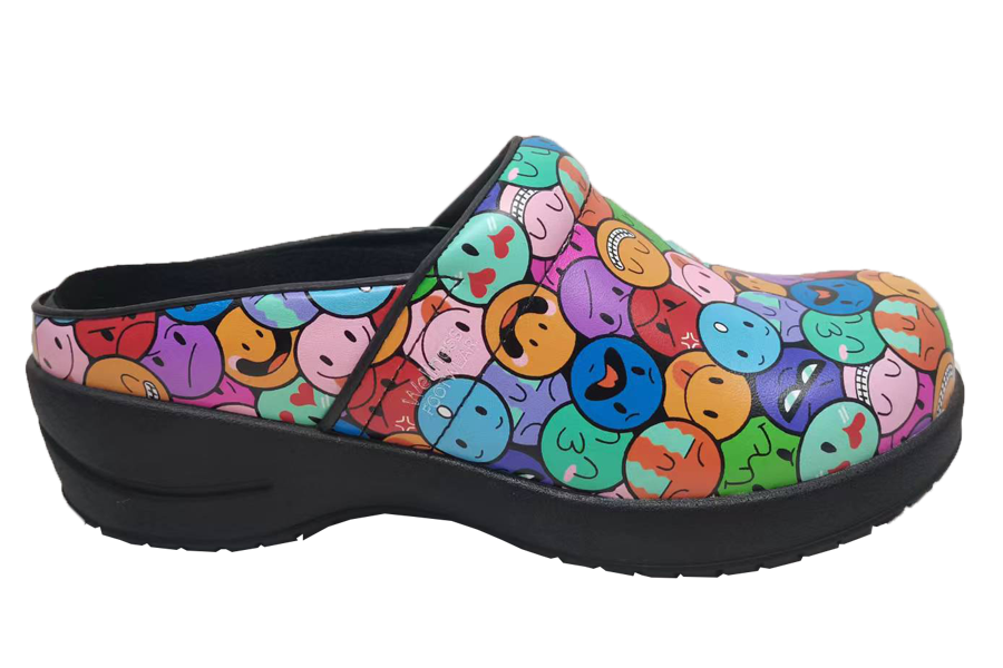Colorful 2025 nursing clogs