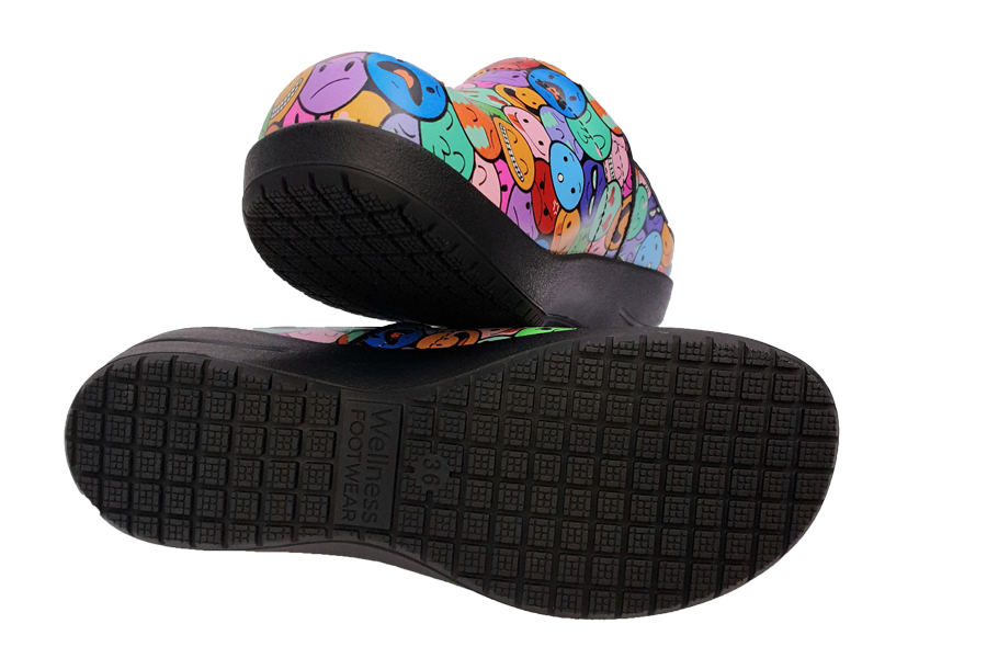 Wellness Faves Work Clogs Emojis