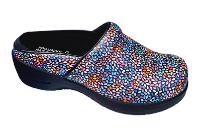 Orthotic Faves Clogs Multi diagonal view