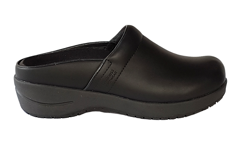 Wellness Faves Open Clog - most comfortable nursing shoe side view