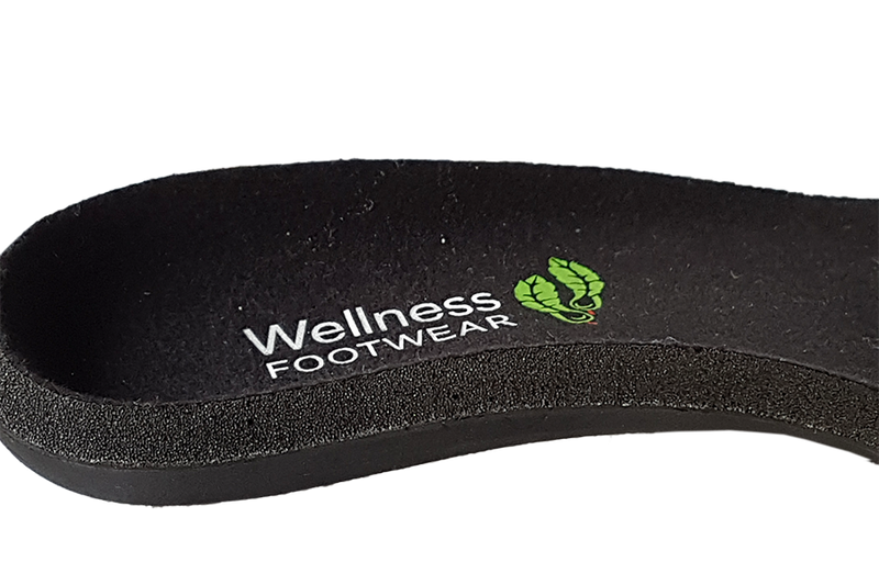Wellness Faves Shoe - most comfortable nursing orthotic close up view
