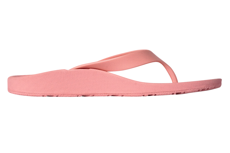 Archline Balance Flip Flops Pink Arch Support Thongs Australia Wellness Footwear