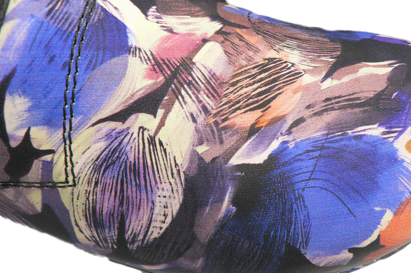 Sanita nurse clogs trixy purple close up