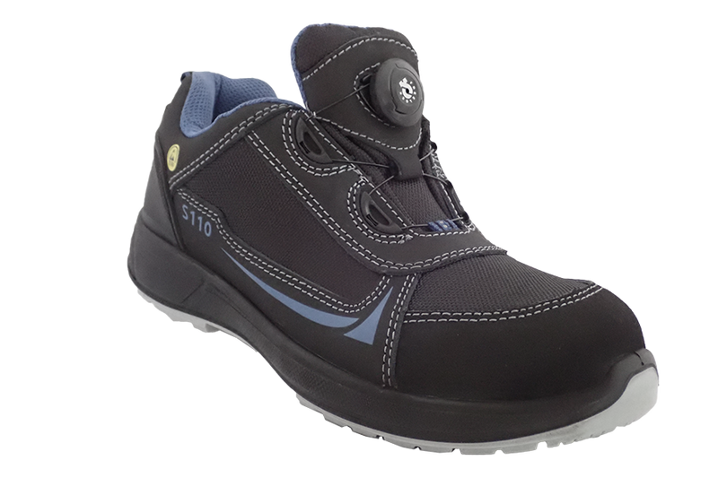 Sanita Street Cross Safety Shoe - diagonal view