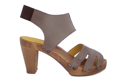 Sanita Viv Wood Sandals - side view