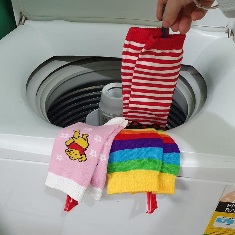 sock clips for laundry